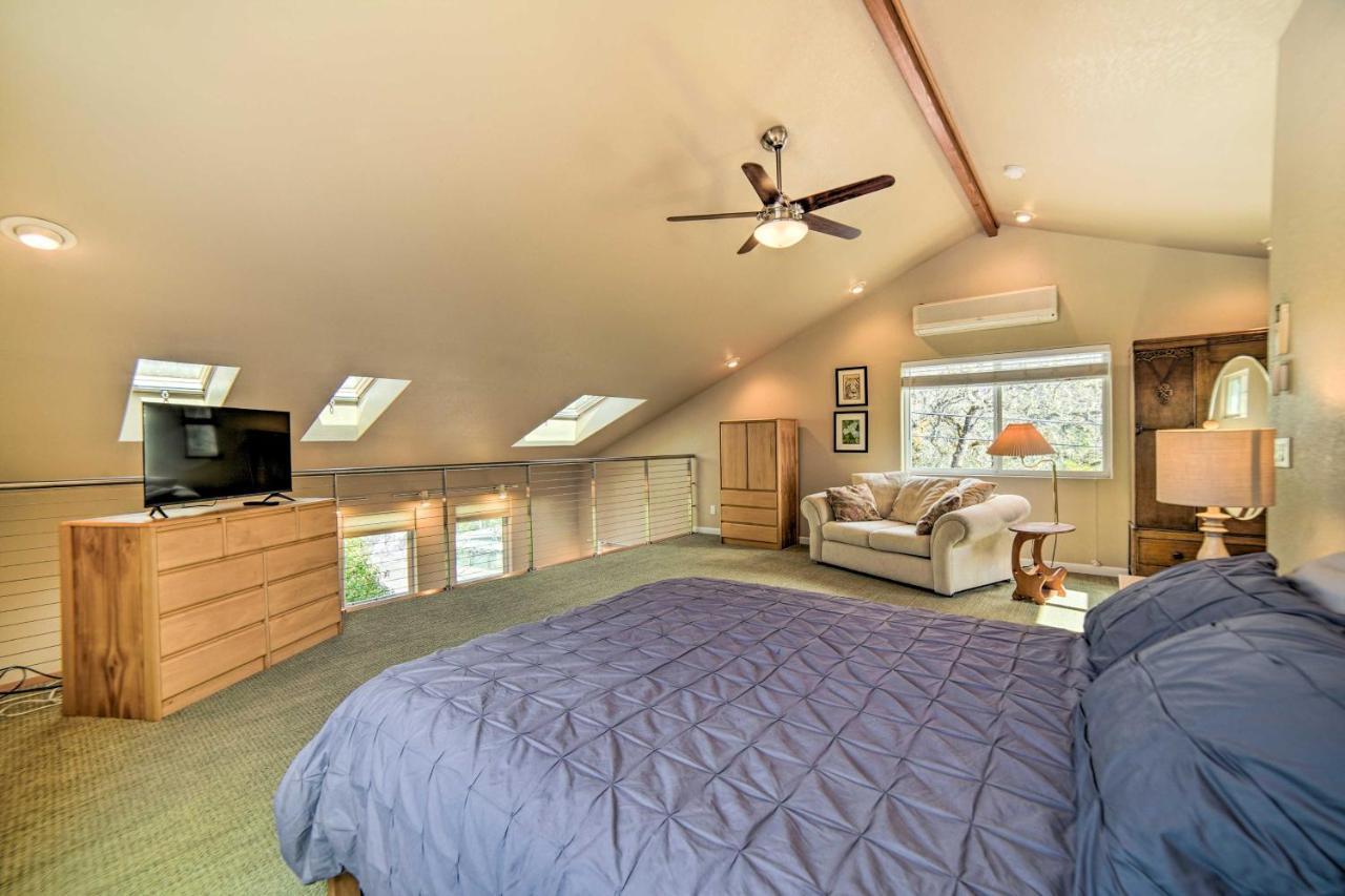 Hilltop Loft Ukiah Vacation Rental! Zewnętrze zdjęcie